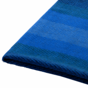 Volnena odeja MONROVIA modra črtasta Volnena odeja MONROVIA modra črtasta