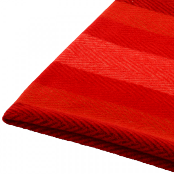 Volnena odeja MONROVIA rdeča črtasta Volnena odeja MONROVIA rdeča črtasta