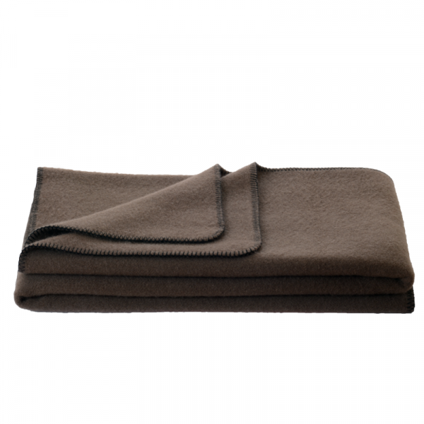 Otroška odeja 100% ovčja volna INN velur RJAVA dve dim.