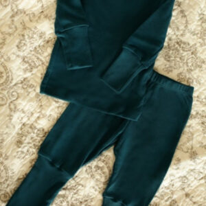 EKO Merino otroška pižama PETROL MODRA od 86-152 EKO Merino otroška pižama PETROL MODRA od 86-152