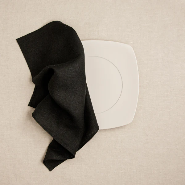 Prtiček lan crn 42x42