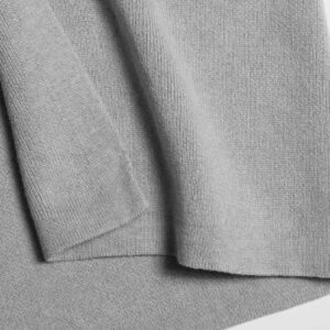 Pleteni plet iz 100% eko bombaža grey