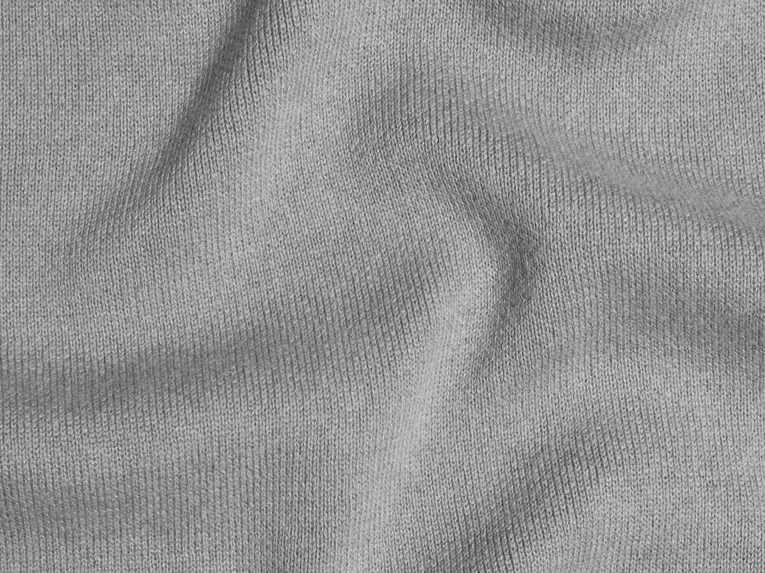 Pleteni plet iz 100% eko bombaža grey