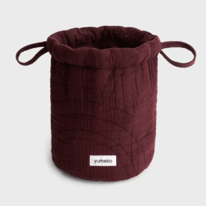 Toaletna torbica mošnjiček eko bombaž BORDO Toaletna torbica mošnjiček eko bombaž BORDO