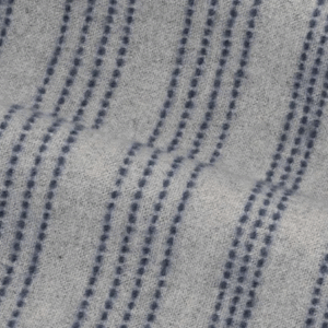 Zgornji del moške pižame iz eko flanele, siva črtasta