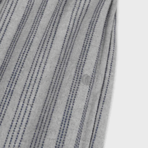 Spodnji del moške pižame iz eko flanele, siva črtasta Spodnji del moške pižame iz eko flanele, siva črtasta