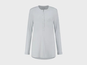 Zgornji del pižame iz eko bombaža, siv