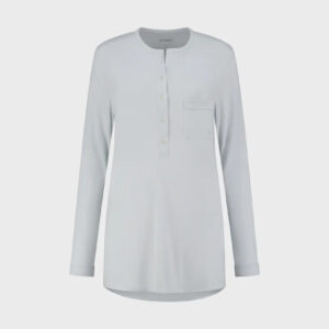 Zgornji del pižame iz eko bombaža, siv