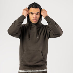 EKO Bombažni Moški Pulover RJAVA