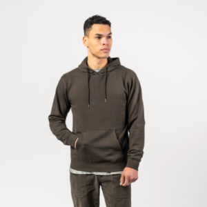 EKO Bombažni Moški Pulover RJAVA EKO Bombažni Moški Pulover RJAVA