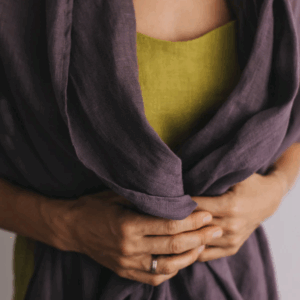 Šal iz 100% lana melancan Šal iz 100% lana melancan