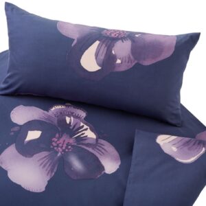 Posteljnina Dunkle Anemone saten, več dimenzij