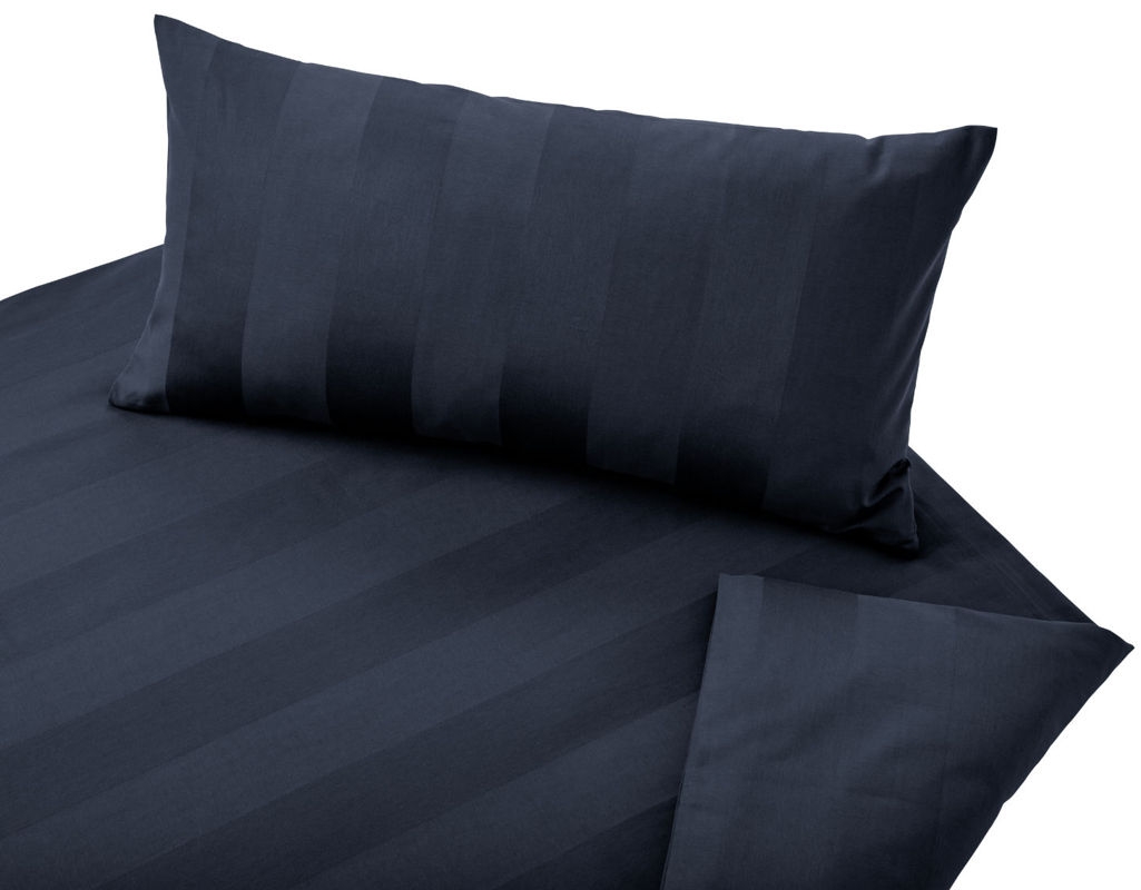 Posteljnina Superbe saten azurblau, več dimenzij