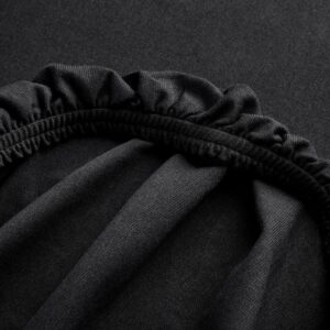 JERSEY jogi rjuha schwarz eko bombaž