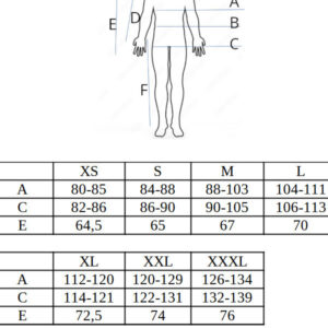 Moška majica brez rokavov iz 100% volne ČRNA XS do XXXL