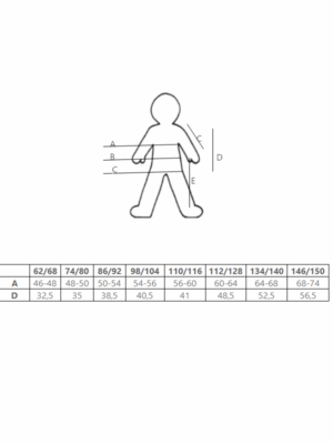 EKO Merino otroški puli DR NATUR od 122-152