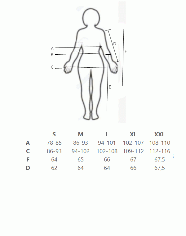 Ženska majica DR iz 100% volne NATUR S,M
