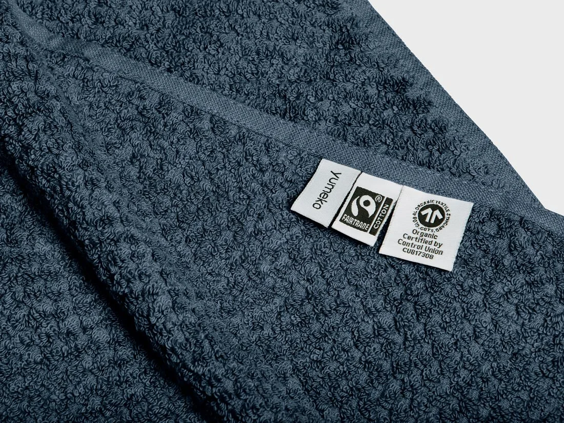 Brisača eko bombaž dots BLUE