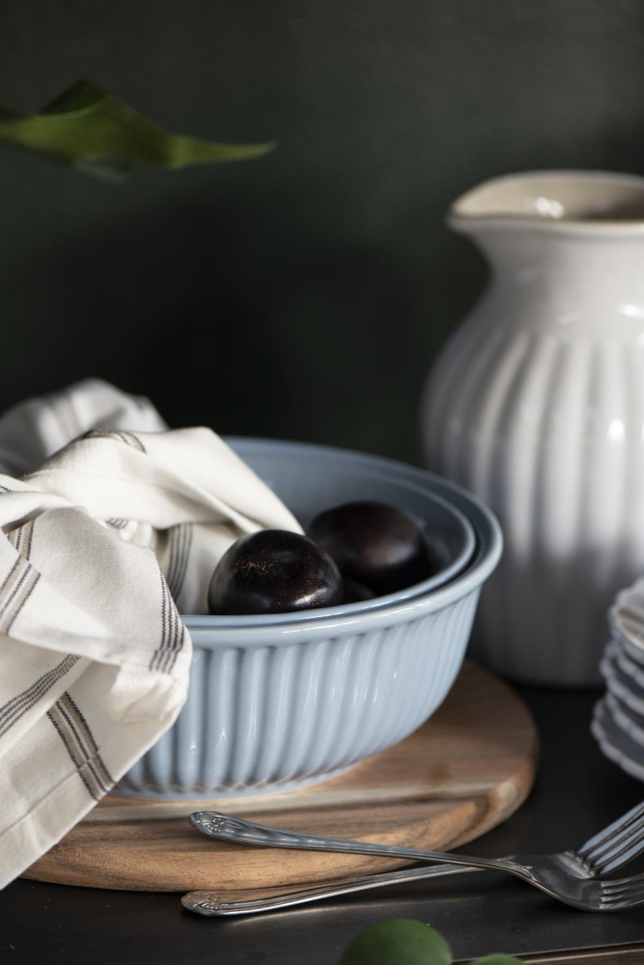 Skleda velika svetlo modra