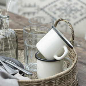 Emajlirana skodelica butter cream