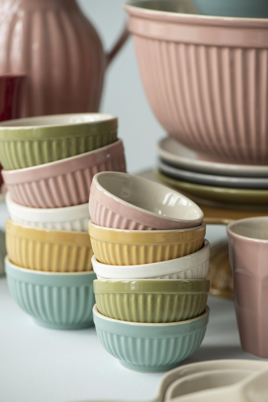 Set 3 skodelic coral almond