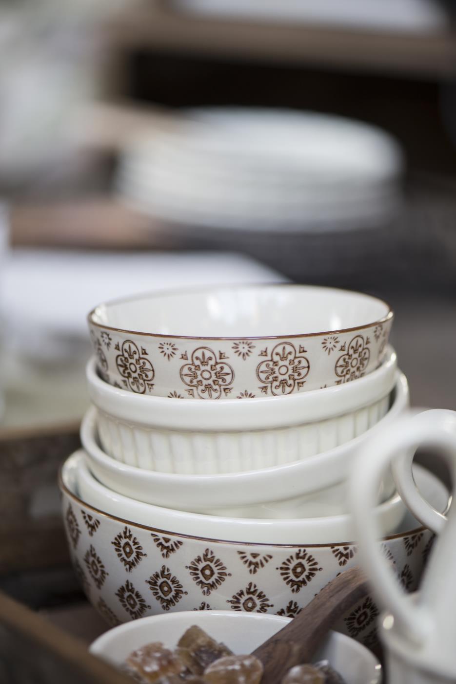 Skleda za kosmiče krem