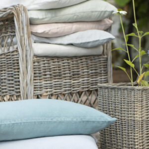 Prevleka iz 100% lanu 40x60 butter cream