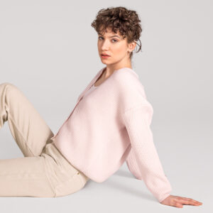 Ženska jopa Alfrey 100% merino volna ROZA S,M Ženska jopa Alfrey 100% merino volna ROZA S,M