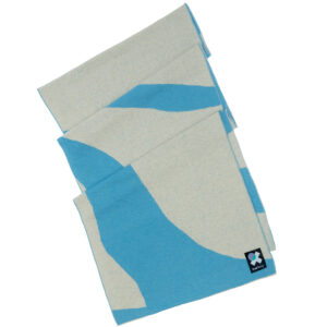 Šal iz volne in ekološkega bombaža, MODER/NATUR