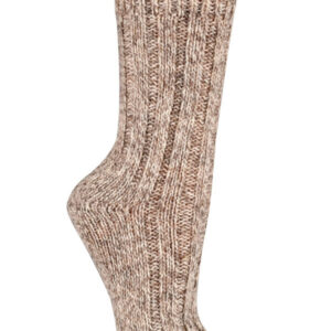 Eko nogavice z alpaka volno debelejše- natur rjave