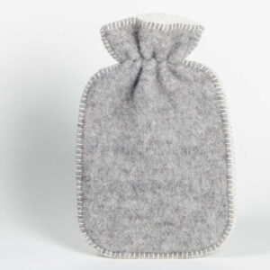 Prevleka za termofor iz 100% merino volne grey