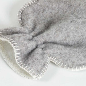 Prevleka za termofor iz 100% merino volne grey