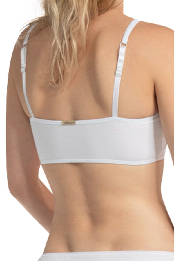 Eko Bombažni Top Nedrček, brez žičke BEL Eko Bombažni Top Nedrček, brez žičke BEL